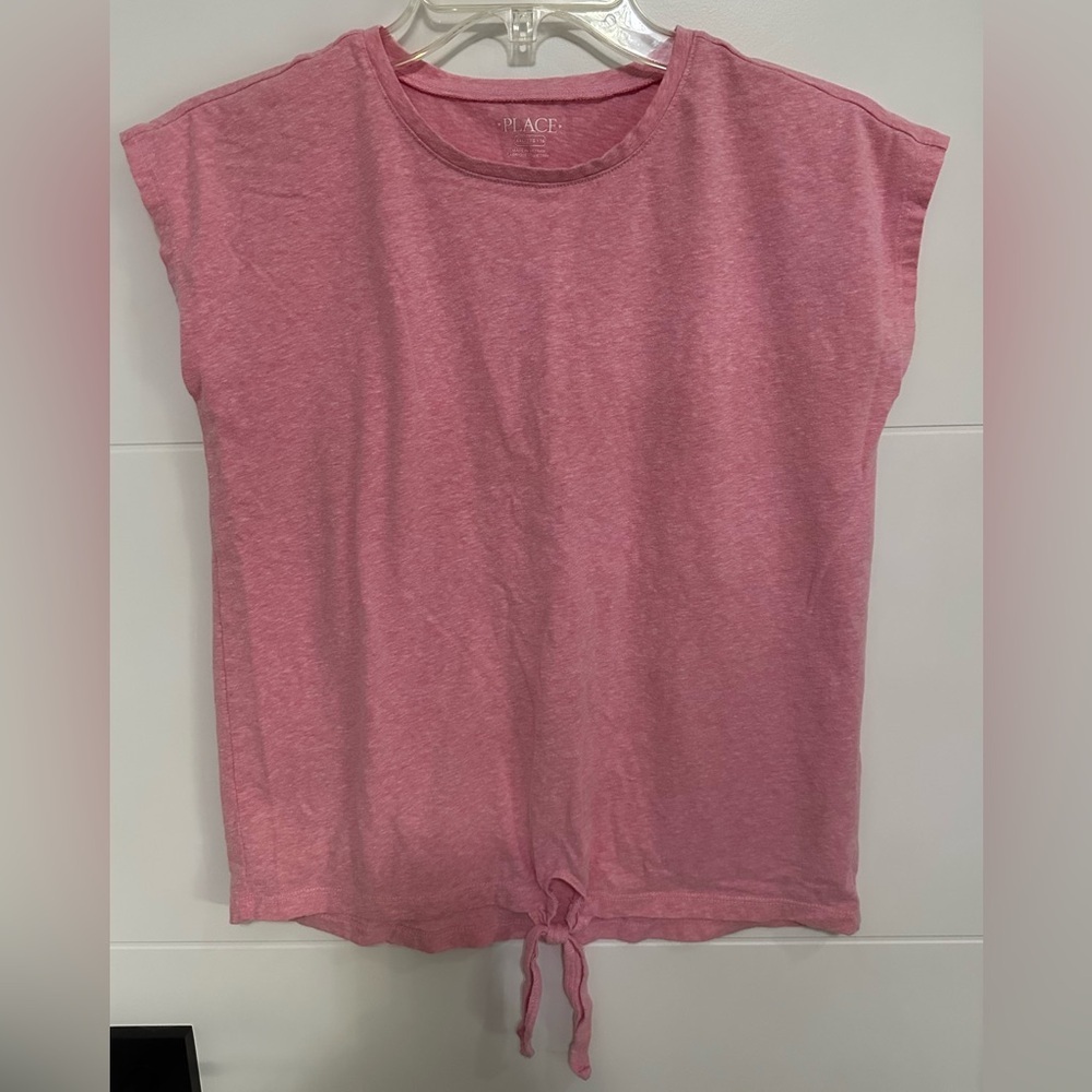 🎁The Children's Place Girls Short Sleeve Shirt- Size XXL (16)🎁